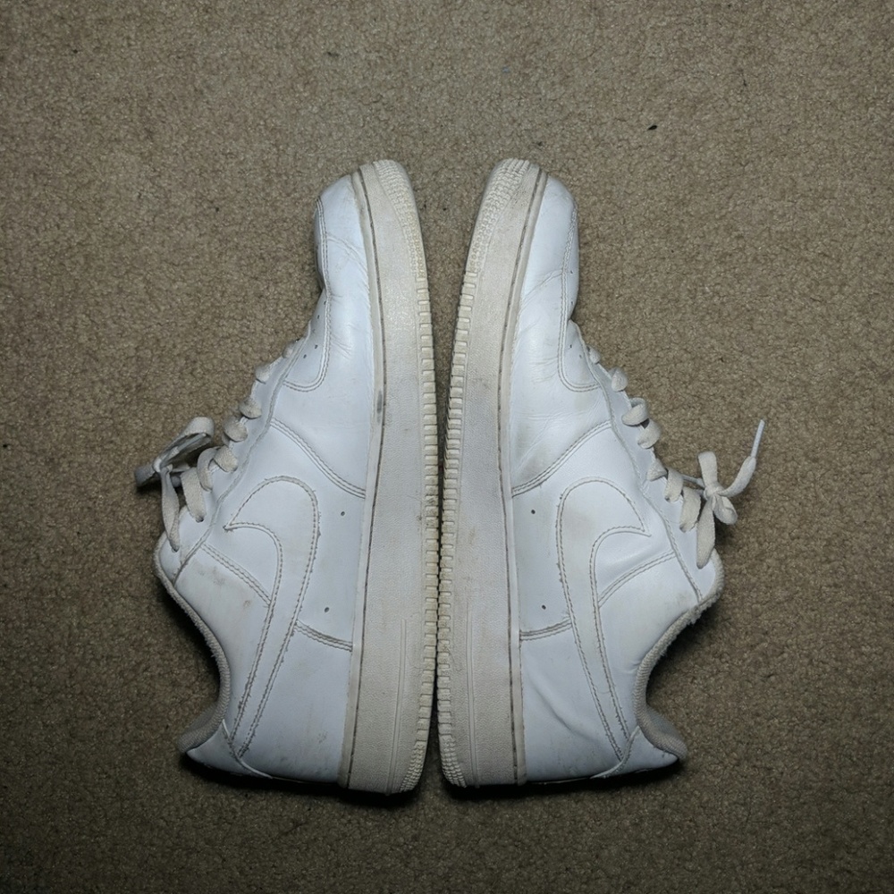 All white air Force ones